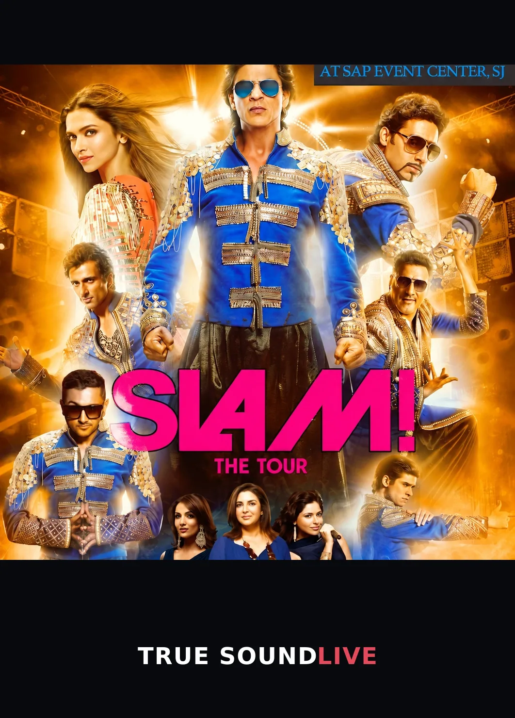 SLAM! The Tour event poster